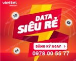 Gói ECOD50 Viettel Có ngay 3GB Data / Tháng