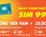 Khuyến mãi sim 3G 4G, sim nghe gọi giá rẻ viettel